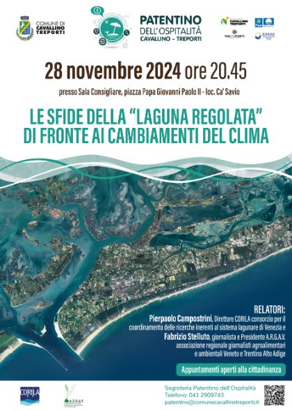 Cavallino-Treporti affronta il cambiamento climatico con gli esperti di Corila e Argav