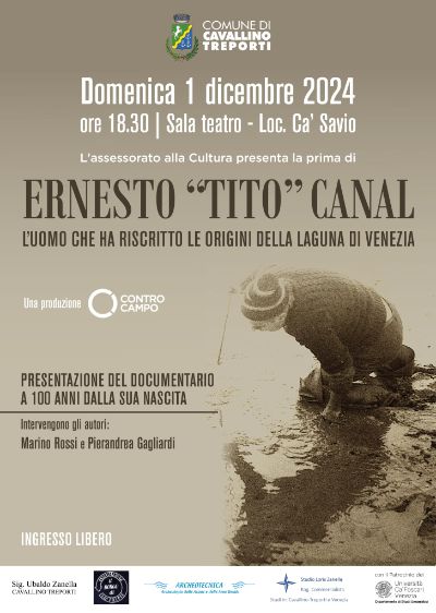 Locandina Tito Canal 01.12.2024