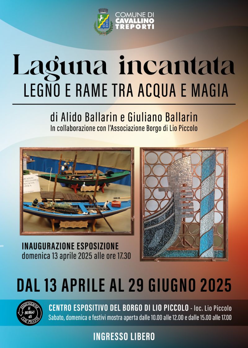 Locandina mostra Laguna incantata