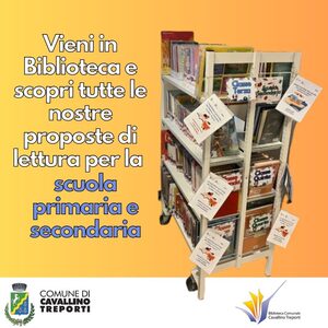 Lo scaffale delle letture per bambini